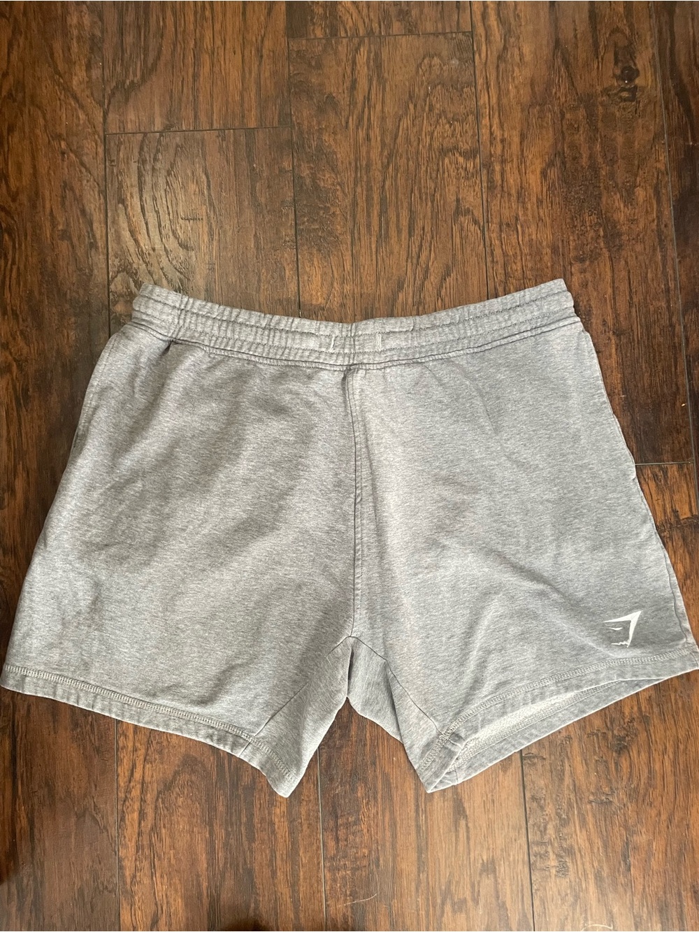 Gymshark Men's Light Gray Athletic Shorts